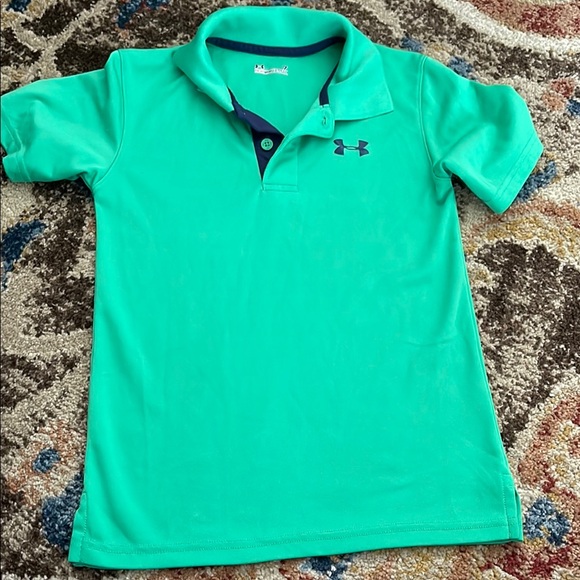 Under Armour Other - Under Armour Kids Green Polo Shirt